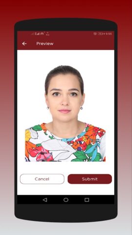 Android için Passport Size Photo App UK