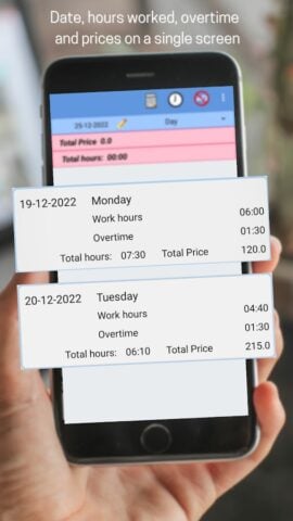 Android용 근무 시간 계산기 – 급여 계산기 – 직업 계산기