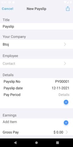 Payslip Maker per Android
