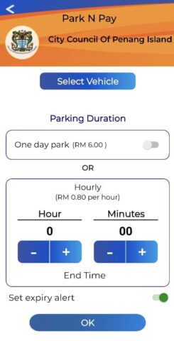 Penang Smart Parking per Android