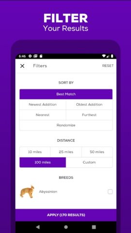 Petfinder – Adopt a Pet per Android