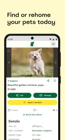 Pets4Homes für Android