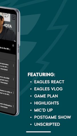 Philadelphia Eagles per Android