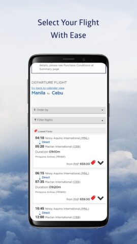 Philippine Airlines per Android