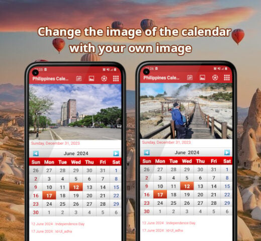 Philippines Calendar 2024 pour Android