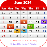 Philippines Calendar 2024 per Android