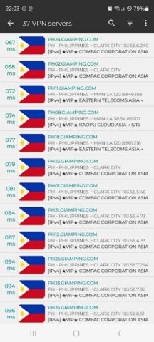 Android 用 Philippines VPN – Get Pinas IP