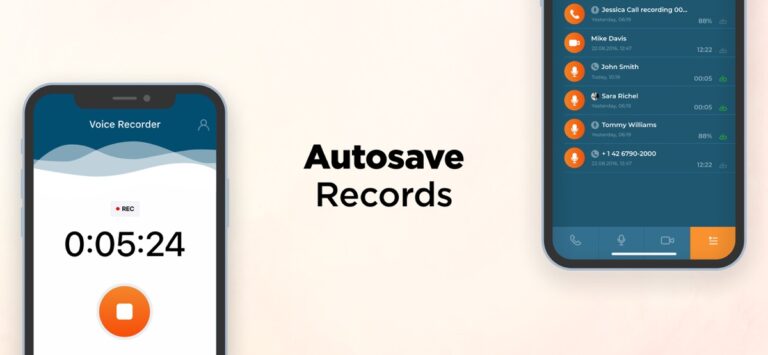 Call & Voice Recorder App สำหรับ iOS