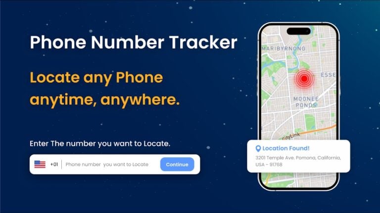 Phone Number Tracker для Android