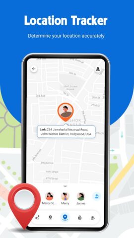 Localizador celular de GPS para Android