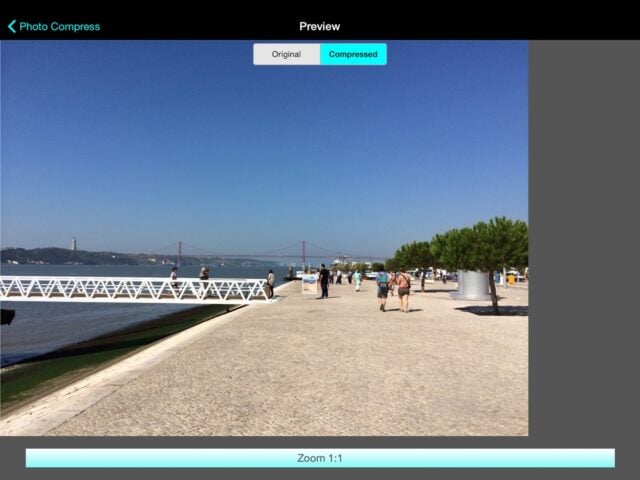 Compression Photo pour iOS