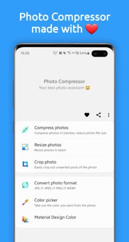 Photo Compressor and Resizer per Android