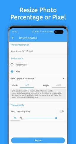 Photo Compressor and Resizer pour Android