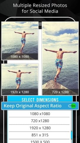 Photo Resizer: Crop, Resize, S for Android
