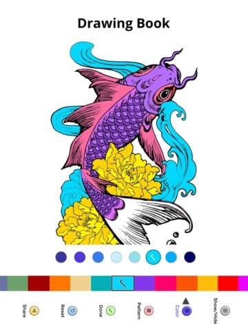 Libro da colorare – schizzo per iOS
