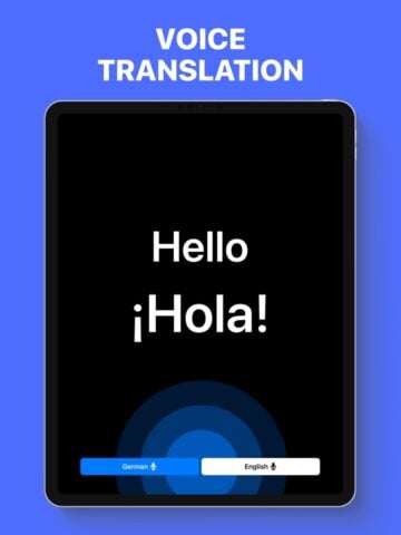 Traduttore Simultaneo per iOS