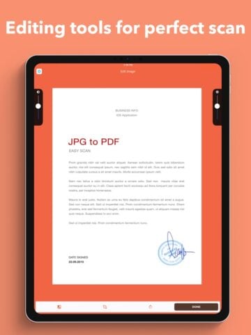 Fotos a PDF para imágenes para iOS