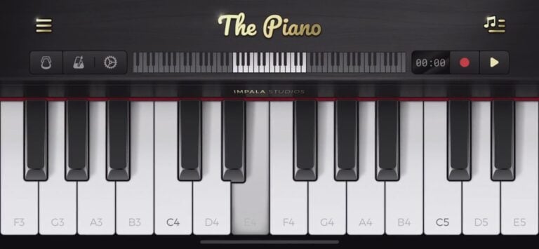 بيانو ٞ لنظام iOS