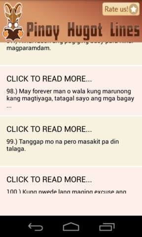 Pinoy Hugot Lines cho Android