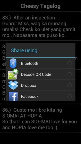 Pinoy Pick Up Lines Boom!! para Android