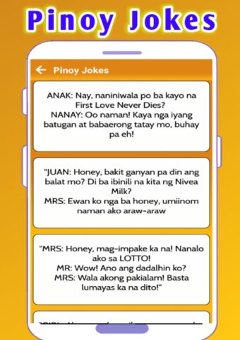 Android 用 Pinoy Tagalog Jokes