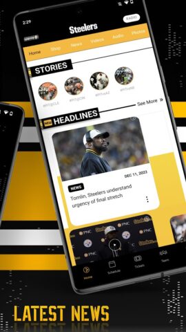 Android 版 Pittsburgh Steelers