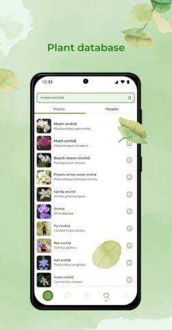 Android 用 PlantSnap – 花やハーブの写真で識別