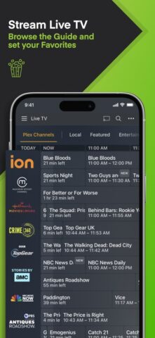 Plex: TV y noticias en vivo para iOS