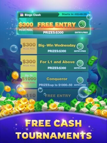 Pocket7Games: Win Cash pour iOS