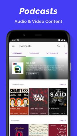 Android için Podcast Radyo Müzik – Castbox