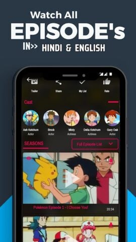 PokeFlix TV: Episodes & Movies cho Android