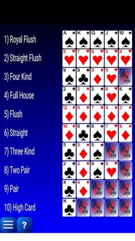 Poker Hands لنظام Android