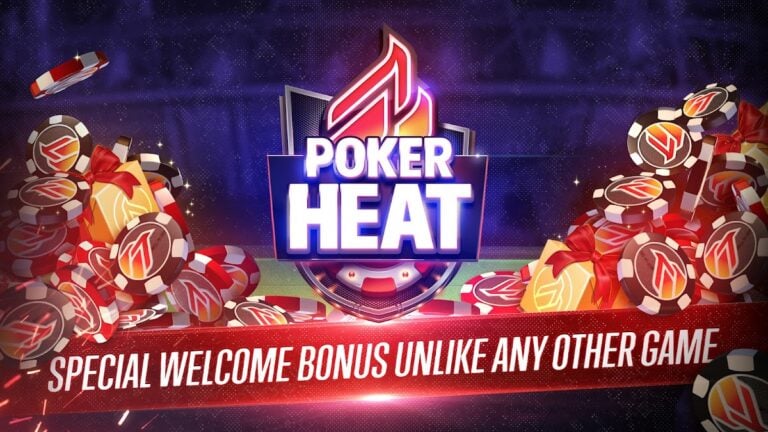Poker heat: لعبة البوكر لنظام Android