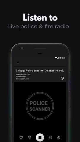 Police Scanner – Live Radio لنظام Android