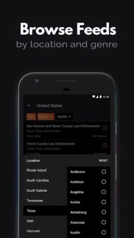 Police Scanner – Live Radio per Android