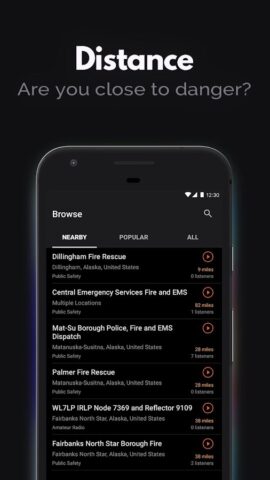 Android 版 Police Scanner – 警察電台，實時廣播電台