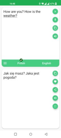 Polish – English Translator สำหรับ Android