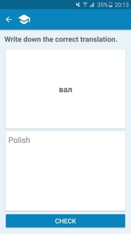 Polish-Ukrainian Dictionary per Android