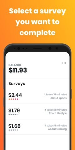 Poll Pay: Gagne De l’Argent pour Android