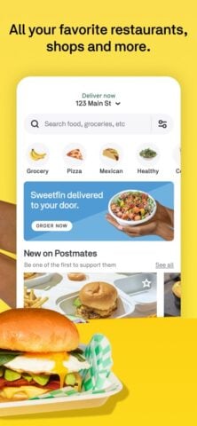 Postmates – Food Delivery für iOS