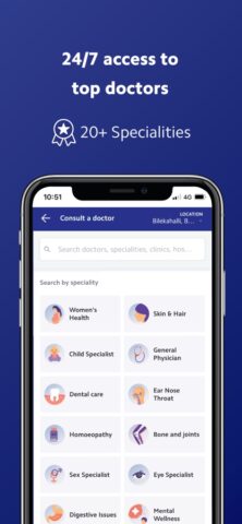 Practo — Consult Doctor Online для iOS