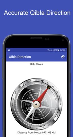 Android için Prayer Times Malaysia : Qibla,