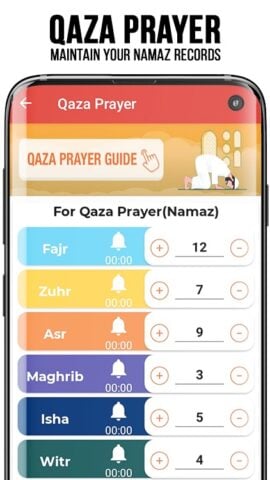 Android 版 Prayer Times – Qibla & Namaz