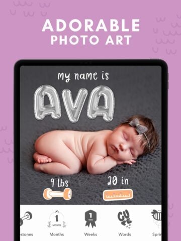Precious – Baby Photo Art für iOS