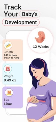حاسبة الحمل و تقويم الحمل لنظام Android