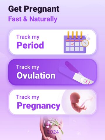 الدورة، الإباضة، والحمل-Premom لنظام iOS