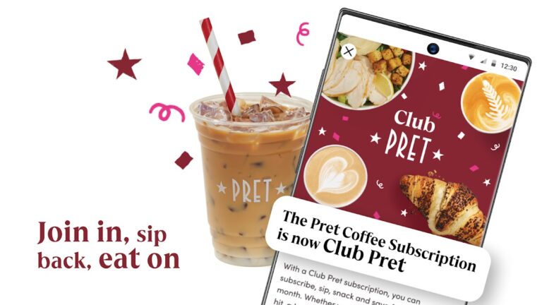Pret A Manger: Organic coffee para Android