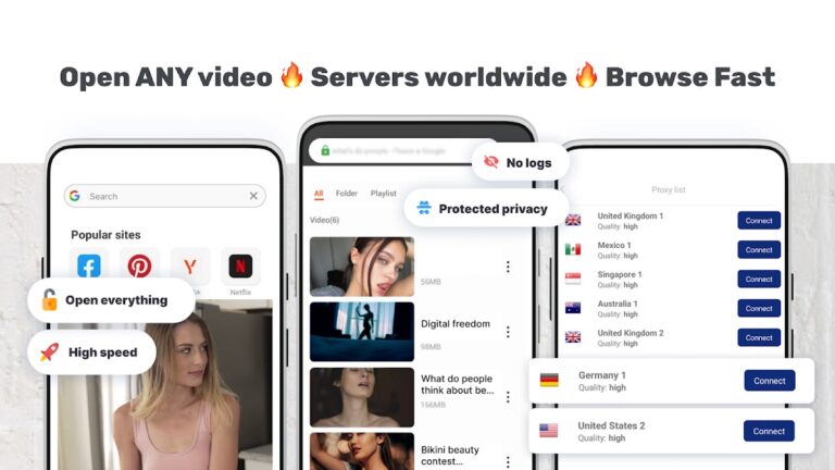 Proxy Browser for Android