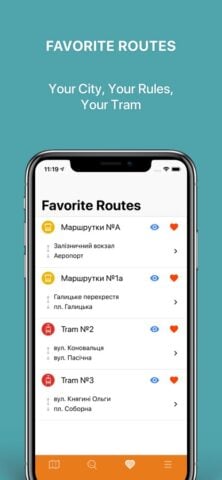 Public Transport Lviv لنظام iOS