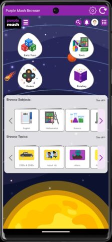 Purple Mash Browser pour Android